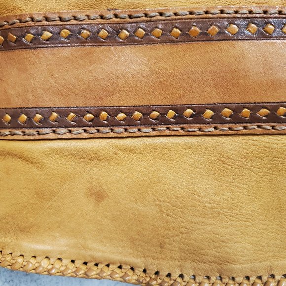 Womens Levi's Custom Genuine Cattle Leather Fits Large - Picture 12 of 13